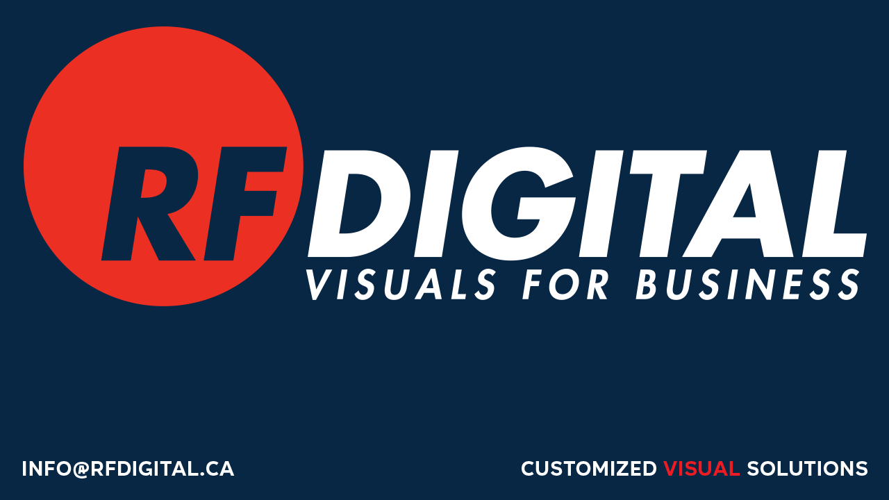 RF Digital - Visuals For Business - 204-887-5136 - Winnipeg Manitoba, Canada